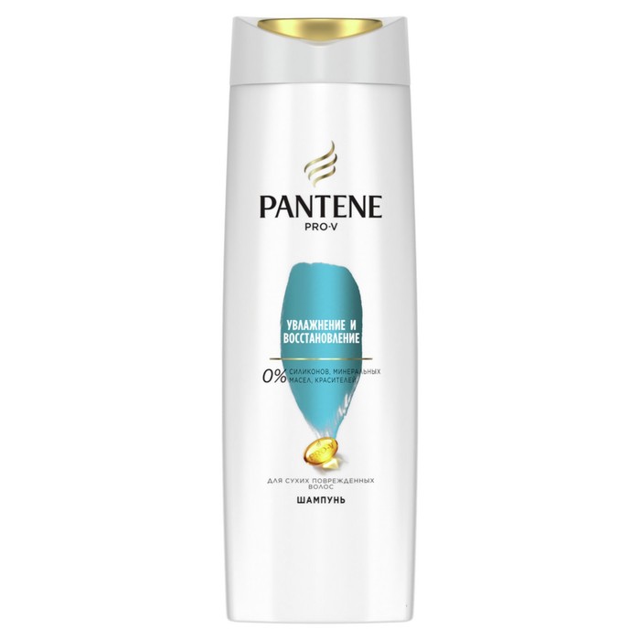 Шампунь для волос Pantene «Увлажнение и восстановление», 400 мл - Фото 1