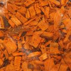 Щепа декоративная 20л, оранжевая - Фото 1