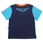 Футболка для мальчика "Дино", рост 92 см (50), цвет бирюзовый, принт Два динозавра (арт. ПДК005001) - Фото 4