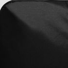 Сумка дорожная на молнии, 2 наружных кармана, цвет чёрный - Фото 4
