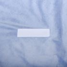 Одеяло-конверт на липучке, цвет голубой, размер 75x75x1 см (арт. 40-8510) - Фото 4