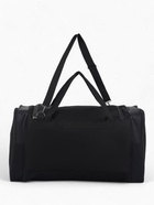 Сумка дорожная на молнии, 3 наружных кармана, длинный ремень, чёрная - Фото 3