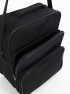 Сумка мужская Luris, 2 отдела на молнии, 3 наружных кармана, чёрная - Фото 9