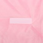 Одеяло-конверт на липучке, цвет розовый, размер 75x75x1 см (арт. 40-8510) - Фото 4