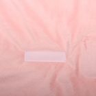 Одеяло-конверт на липучке, цвет персиковый, размер 75x75x1 см (арт. 40-8510) - Фото 4