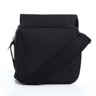 Сумка кросс-боди мужская Luris, на молнии, 17×9×17 см, чёрная - Фото 4