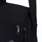 Сумка кросс-боди мужская Luris, на молнии, 17×9×17 см, чёрная - Фото 5