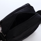 Сумка кросс-боди мужская Luris, на молнии, 17×9×17 см, чёрная - Фото 6