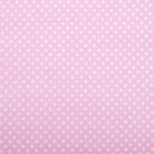 Детское постельное бельё "Горошки", пододеяльник 110х140, простыня на резинке 90х150, наволочка 40х60-1 шт., цвет розовый (арт. 10023) - Фото 3