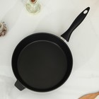 Сковорода «Хозяюшка», d=26 см, h=10 см, антипригарное покрытие, цвет чёрный - Фото 6