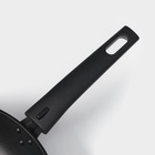 Сковорода-вок, d=26 см, съёмная ручка, антипригарное покрытие, алюминий, чёрная - Фото 4