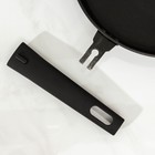 Сковорода «Дарья», d=30 см, съёмная ручка, антипригарное покрытие, цвет чёрный - фото 8277242