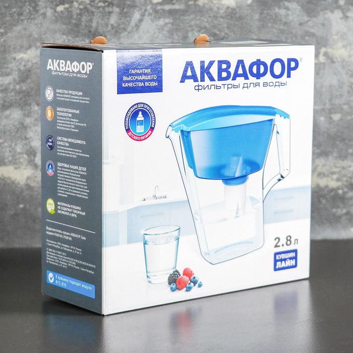 Карта воды аквафор