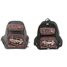 Рюкзак школьный эргономичная спинка Luris 36*28*11 Пьеро ОРТ, для мальчика "Милитари" коричневый - Фото 1