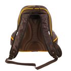 Рюкзак школьный эргономичная спинка Luris 36*28*11 Пьеро ОРТ, для мальчика "Квадроцикл" коричневый - Фото 3