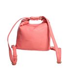 Сумка-рюкзак на молнии, 1 отдел, 3 наружных кармана, розовая - Фото 2