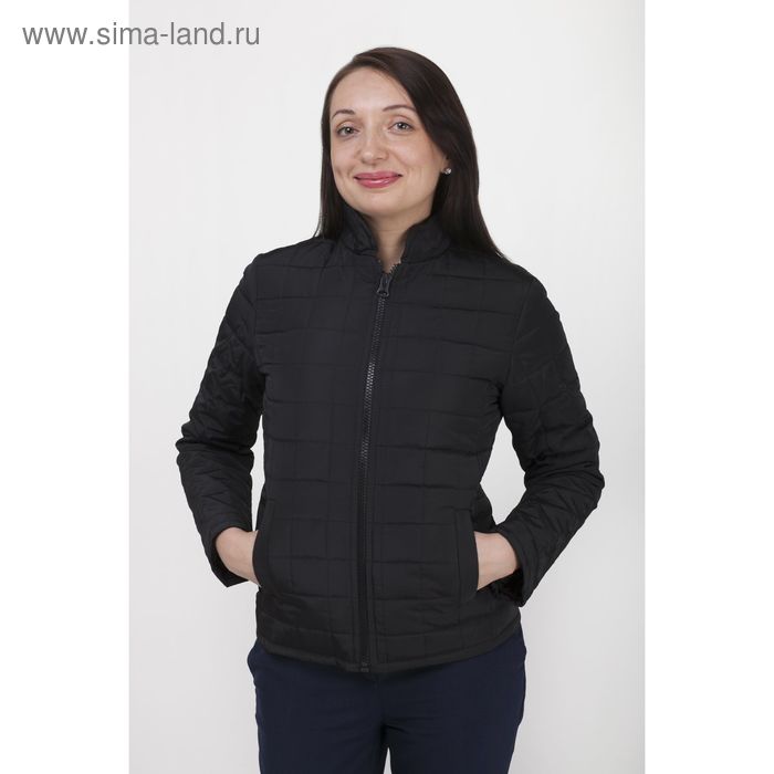 Куртка женская стёганая LaReina, цвет чёрный, рост 166-173, размер 48 (арт. 9) - Фото 1