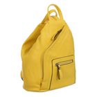 Сумка-рюкзак на молнии, 1 отдел, 2 наружных кармана, жёлтый - Фото 2