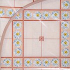 Скатерть на нетканой основе многоразовая с бейкой «Цветы», 130×160 (+/-6) см, цвет микс - Фото 19