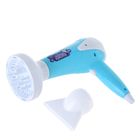 Набор парикмахера "Волшебное очарование", Холодное сердце, 6 предметов, фен со звуковым эффектом, работает от батареек - Фото 2