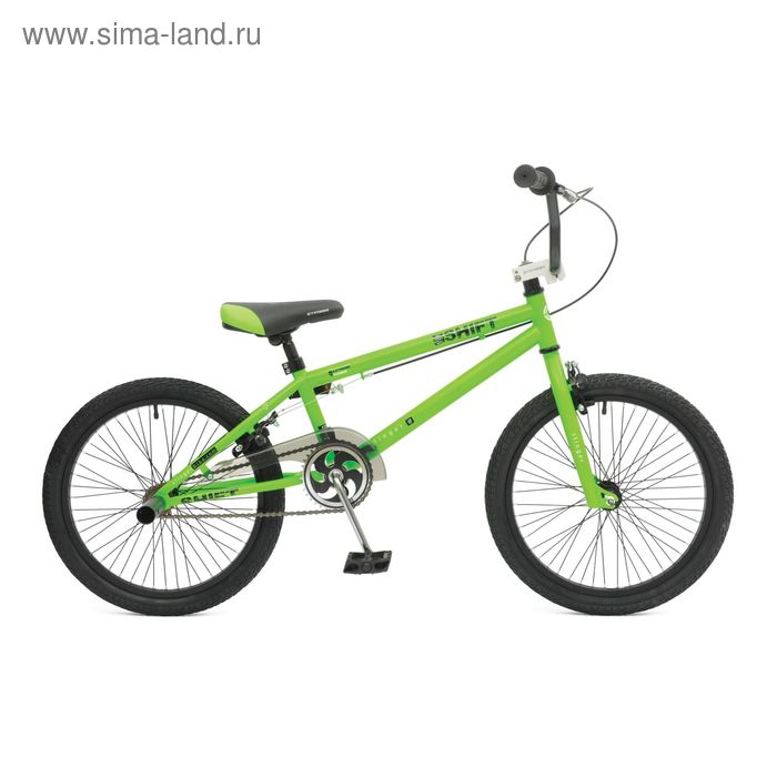 Велосипед 20" Stinger BMX Shift, 2017, цвет зелёный, размер 10" - Фото 1