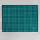 Мат для резки, 60 × 45 см, А2, цвет зелёный, DK-002 - Фото 3