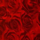 Бумага упаковочная крафт "Розы", красно-бордовая, 0.5 х 10 м - Фото 2