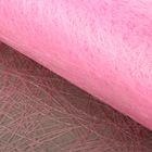 Сизофибер матовый, бледно-розовый, 50 см х 5 м - Фото 2