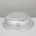 Таз алюминиевый, 32,9 л, d=63 см, h=14,5 см - Фото 3