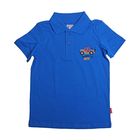 Рубашка-поло для мальчика, рост 110 см, цвет синий (арт.CSK 61318) - Фото 1