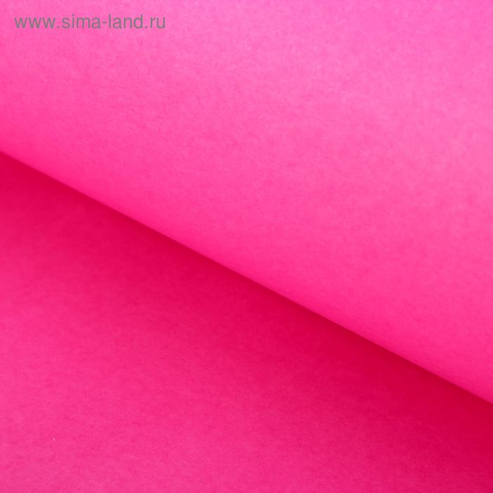 Бумага тишью "Ярко-розовая",50 х 76 см, 24 шт. - Фото 1