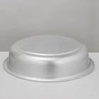 Таз, 16 л, d=43.5 см, h=13 см, алюминий - Фото 3