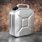 Канистра алюминиевая с крышкой, 10 л, МИКС - Фото 4