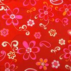Плёнка для цветов и подарков "Цветы", красно-розовая, 0,5 х 9 м, 30 мкм - Фото 2
