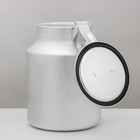 Бидон алюминиевый, 10 л, с крышкой - Фото 5