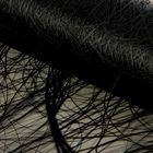 Сизофибер матовый, черный, 50 см х 5 м - Фото 2