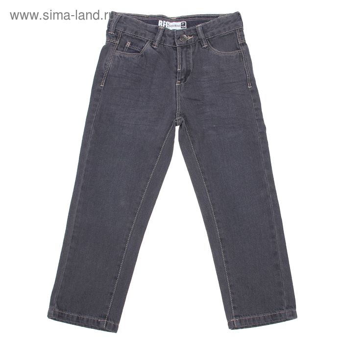 Брюки джинсовые для мальчика, рост 146 см, цвет серый (арт. CJ 7J032) - Фото 1