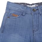 Брюки джинсовые для мальчика, рост 128 см, цвет голубой (арт. CJ 7J034) - Фото 2