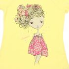 Платье для девочки, рост 152 см, цвет жёлтый (арт.CSJ 61115 (102)) - Фото 3