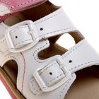 Туфли открытые малодетские Зебра, арт. 10692-2 (бело-розовый) (р. 21) - Фото 7