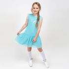Платье детское для девочек Toshiba, рост 164 см, цвет голубой (арт. 20210200043) - Фото 1
