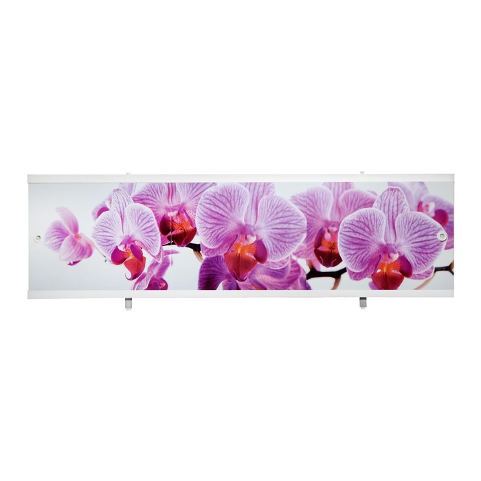 Экран для ванны "Ультра легкий АРТ" Дикая орхидея, 168 см - Фото 1