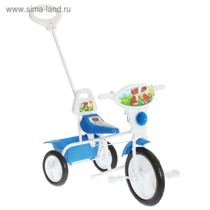 Велосипед трехколесный  "Малыш"  09/2П, цвет синий, фасовка: 2шт. - Фото 1