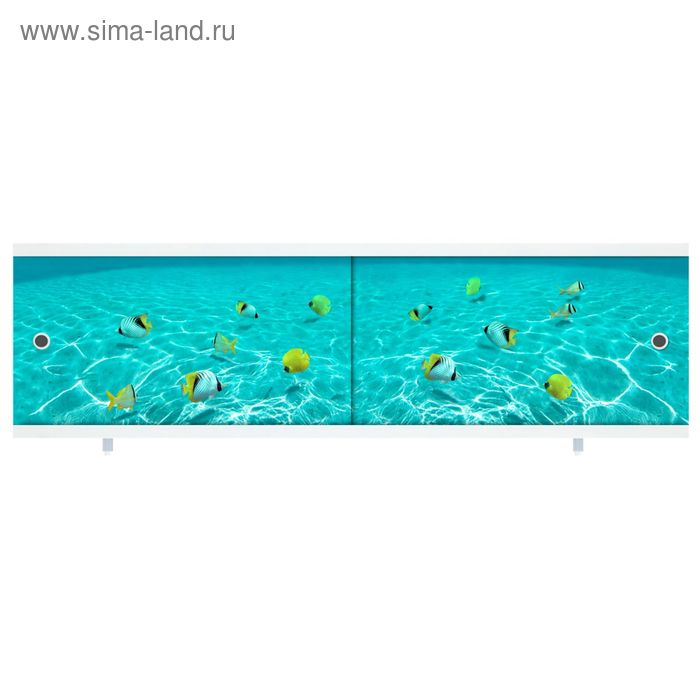 Экран под ванну "Ультра легкий АРТ" Подводная одиссея, 148 см - Фото 1