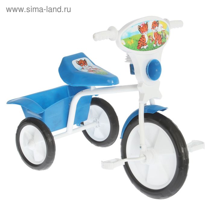 Велосипед трехколесный  "Малыш"  05П, цвет: синий, фасовка: 2шт. - Фото 1