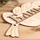 Табличка для бани и сауны «Банька», 30×17 см, деревянная, «Добропаровъ» 1384194