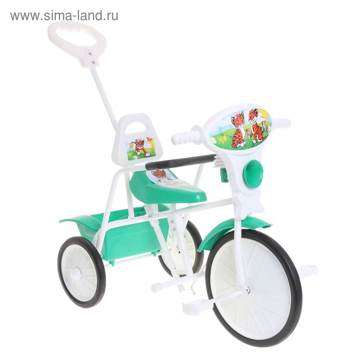 Велосипед трехколесный  "Малыш"  09, цвет зеленый, фасовка: 2шт. - Фото 1