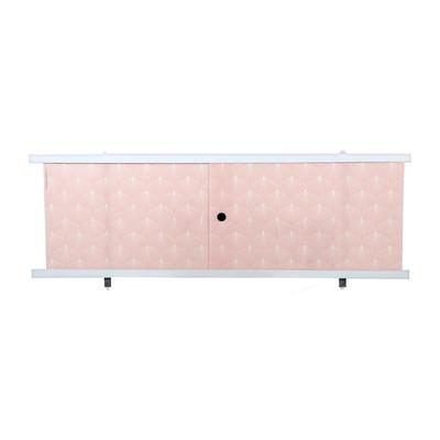 Экран для ванны "Кварт Розовый иней", 148 см