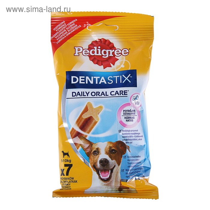 Лакомство Pedigree Denta Stix для собак, 110 г - Фото 1