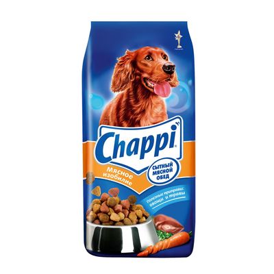 Сухой корм Chappi "Мясное изобилие" для собак, 8,5 кг